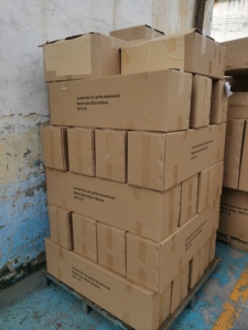 <span class=keywords><strong>Grille</strong></span> de barre linéaire en aluminium <span class=keywords><strong>murale</strong></span> HVAC 400*250mm avec surface pulvérisée RAL9016 pour la ventilation intérieure - Product Image 5