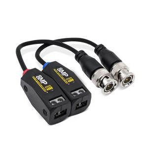 <span class=keywords><strong>Balun</strong></span> de <span class=keywords><strong>Video</strong></span> de Canal Único HX-CG200 720P 300M UTP CAT5/5E/6 Transmisión AHD TVI CVI CVBS 8MP Conector BNC Monitor Pasivo - Product Image 1