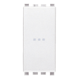 White <b>Diverter</b> Switch 1P 16AX Axial Wall Mount 5.1x2.8x5.3cm - Product Image 1