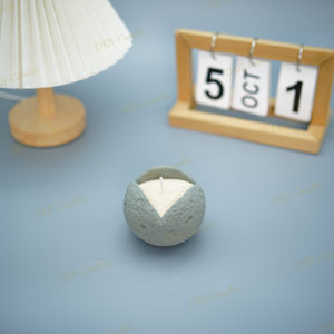 เทียนทรายแบบถ้วยสำหรับนำกลับมาใช้ใหม่ทำด้วยมือเป็นมิตรต่อสิ่งแวดล้อม - Product Image 5