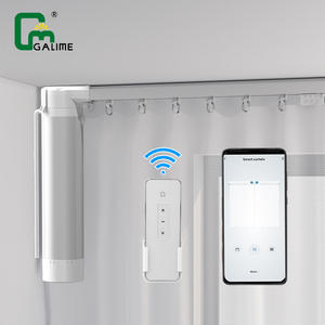 Natureamazon — rideau ajustable motorisé WiFi, Rail télescopique rétractable, fournisseur de rideaux à moteur tubulaire - Product Image 3