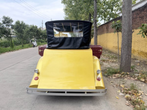 Mejor Precio, Auto Eléctrico Blanco de 5 Plazas, Estilo Antiguo, Clásico, Vintage, para Transporte Especial en Hoteles - Product Image 6