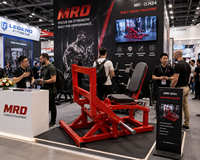 Máquina de prensa de piernas horizontal de alta calidad, adecuada para uso doméstico y comercial