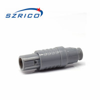 SZRICO Fabricante Médico PAG Plástico Push-Pull Autoblocante 2 pines PKG Conector de enchufe de aviación VGA Tipo 15A Corriente nominal