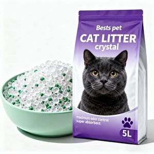 Lettiera per Gatti in Cristallo con Servizio Personalizzato, Sabbia Biodegradabile in Gel di Silice, Lettiera in Silicone Smaltibile nel WC - Product Image 3