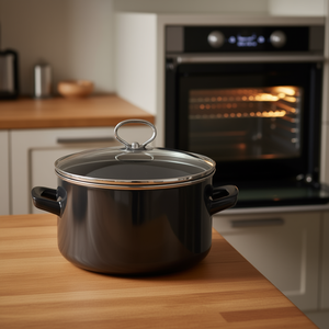 KARL KRGER Roasting Pot Brillant 24 Cm With Lid For Oven Use - Product Image 3