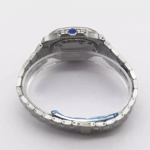 ขายส่ง ตัวเรือนนาฬิกาสแตนเลสสีเงินขนาด 40 มม. กระจกแซฟไฟร์ กันน้ำ สายแบบกำไล รุ่น 2067 น้ำหนัก 30 กรัม - Product Image 6