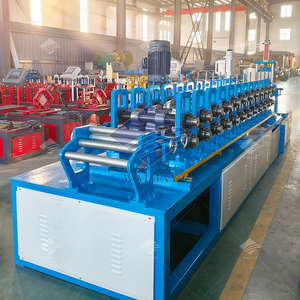 High Quality New Construction Decoiler Roof Building Manufacturing Plant Rollers U-Type Stud Track <b>Making</b> <b>Machine</b> Gear Bearing - Product Image 6