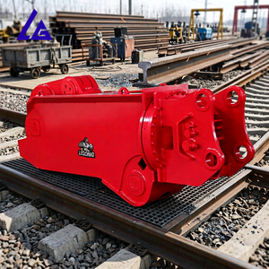 Cisaille à rail rotative à 360 degrés, ciseaux à rail à mâchoires spécialisées pour l'industrie du recyclage pour excavatrice PC270 - Product Image 1
