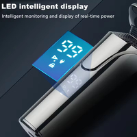 Recortadora Multifunción 5 en 1, Kit de Aseo Masculino, Afeitadora Eléctrica Recargable USB Inalámbrica y Resistente al Agua