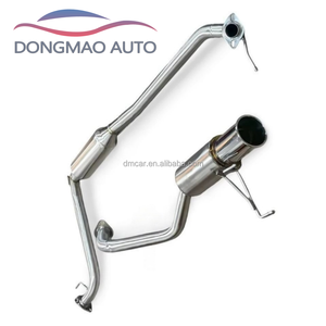 Convient pour Honda City Fit <span class=keywords><strong>ARIA</strong></span> 1.5 2008-2013, silencieux haute performance en acier inoxydable 1,5 mm, échappement sport sonore pour voiture - Product Image 2