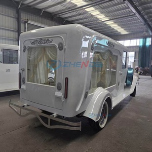Coche Fúnebre Clásico Blanco Popular para el Transporte de Ataúdes y Coche Fúnebre Clásico - Product Image 2