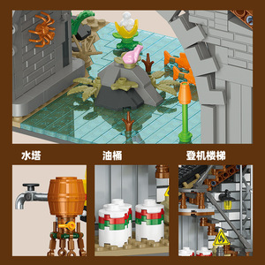 Jestar 59164 Kit de Construcción de Tren de Vagones, Bloques de Plástico para Construir Edificios Históricos, para Edades de 8 a 13 Años, Unisex, Set de Tecnología DIY, 40 Piezas - Product Image 4