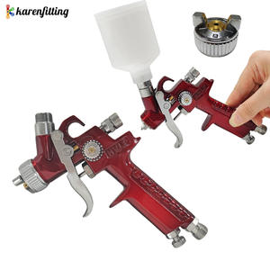 Vente chaude 0,5 0,8 1,0 mm Buse H2000 Pistolet de pulvérisation HVLP Aérographe Outils de peinture automobile pour la peinture automobile et de meubles - Product Image 4