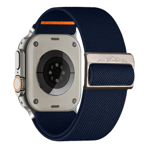 สายไนลอนยืดหยุ่นสำหรับ Apple Watch ULTRA 2 Series 10 9 8 SE ปรับได้26มม. สายอะไหล่จาก Alpine - Product Image 4