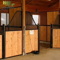 Panneaux d'écuries robustes pour l'extérieur et l'intérieur Conception modulaire pour la ferme de ranch et les installations équestres Stable