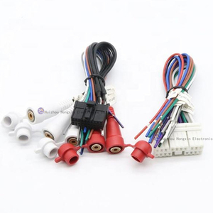 Tự Động Đài Phát Thanh Loa Cho Âm Thanh Stereo Xe Hơi Android Navigation DVD RCA Video Cáp Âm Thanh 20 Pin Khuếch Đại Công Suất Khai Thác PVC Xe - Product Image 2