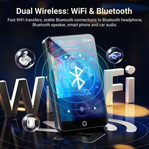 Reproductor <span class=keywords><strong>MP3</strong></span> Android WiFi con Google Play Store, Pantalla Táctil de 4.0 Pulgadas, Reproductor de Música Spotify y <span class=keywords><strong>YouTube</strong></span>, Bluetooth 5.0, Walkman OEM - Product Image 3