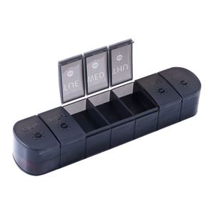กล่องยาแบบใหม่ขายดี 14 ช่อง สองด้าน พร้อมฝาปิดสำหรับแบ่งยา - Product Image 1