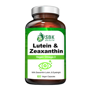 Cápsulas de Luteína y Zeaxantina de Fábrica con Vitaminas y Minerales Complejos que Apoyan la Salud Ocular y la Visión Nocturna, Cápsulas Veganas - Product Image 1