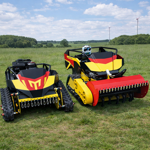 Robust Remote Control Lawn Mower For Steep Slopes 4WD RC Grass Cutter With CE For Slovenian Hilly - Product Image 5