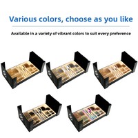 Ensemble de couverts de luxe en acier inoxydable doré 24 pièces avec boîte cadeau pour hôtel, restaurant, mariage