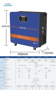 Sistema di Accumulo Energetico Fotovoltaico Tutto-in-Uno Snait con Batteria LiFePO4, Impianto Solare <span class=keywords><strong>Portatile</strong></span> per Uso Domestico - Product Image 4