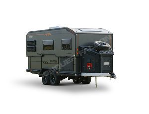 Nuovo arrivo TG-Y700 spedizione fuoristrada via terra rimorchio avventura 4-5 persone alluminio RV Caravan per campeggio fuoristrada - Product Image 3