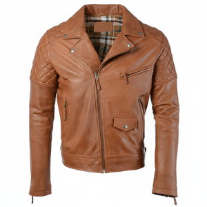 Chaqueta de Cuero para Hombre con Logotipo Personalizado 2025, Elegante, de Alta Calidad, Transpirable, de Secado Rápido, para Invierno, a Precios Razonables - Product Image 1