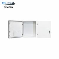 Caja de Conexiones de Aleación de Aluminio de 2.5mm con Recubrimiento en Polvo, Gabinete Impermeable para Exteriores OEM/ODM con Cierre de 3 Puntos y Placa Trasera para Documentos