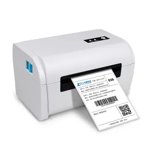 Thermal Barcode Shipping Label Printers High Efficiency Black Print White USB Head ZJ9200