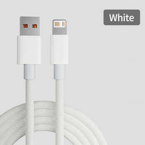 Cable USB-C de Nailon Trenzado con Carga Rápida PD 5A, Tipo-C a Tipo-C para Teléfonos Móviles - Product Image 1