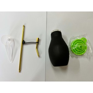 Pulvérisateur de poudre d'argile de diatomée de 8 oz, applicateur de jardin avec long tube en cuivre - Product Image 6