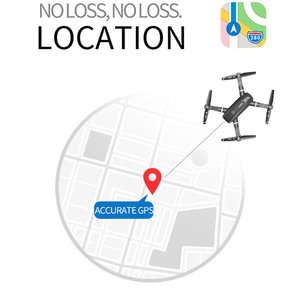 2020 chaude S167 <span class=keywords><strong>Drone</strong></span> Avec Caméra 4K HD Selfie 5G GPS WiFi FPV Grand Angle Pliable RC Quadcopter Jouet VS <span class=keywords><strong>E520S</strong></span> SG900-S - Product Image 5