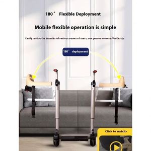 Silla de Ruedas Hidráulica de Transferencia Portátil Moderna de Alta Calidad para Pacientes Discapacitados, para Levantar al Paciente de la Silla a la Cama, Asiento de Coche o Inodoro - Product Image 4