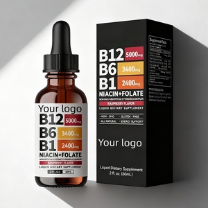 베스트셀러 OEM 맞춤형 비타민 B 복합 세럼 드롭스, 효과적인 피부 영양 증진을 위한 비타민 <span class=keywords><strong>B12</strong></span>, B6, B1 함유 - Product Image 1