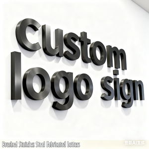 Kelly Logotipo de marca personalizado Letra de canal LED Luminoso Espejo cepillado de acero inoxidable Letrero de letra comercial - Product Image 2