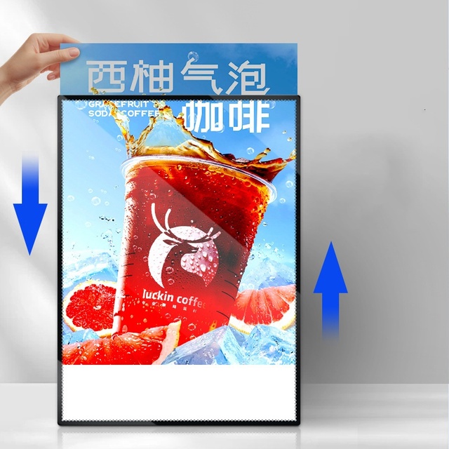 Outdoor Display Advertising Light Box LED Light Box with Fabric Steel Aluminum Frame Acrylic Material for Indoor Use