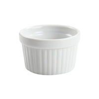 En gros, Bol en céramique résistant au micro-ondes, style minimaliste moderne, à rayures, pour soufflé, pudding, gâteau vapeur et comme moule de cuisson au four