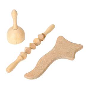 Détendez-vous utilisé pour le massage des tissus de surface pour tout le corps bras jambes cuir chevelu dos en bois GUA SHA masseur outils de massage - Product Image 4