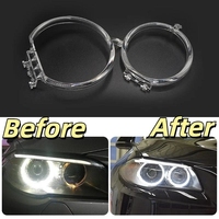 NOUVEAU Tube de phare DRL Tube acrylique Barre lumineuse Guide de lumière DRL Bande pour série 5 F10 F18 2014 2015 2016 2017