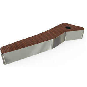 Banc de <span class=keywords><strong>jardinière</strong></span> deux en un personnalisé en usine banc long de parc en bois - Product Image 6