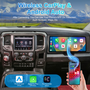 Navihua New 17 Inch Multimedia Player Auto Audio Radio Carplay Head Unit Co-pilot Entertainment Screen for Dodge RAM 2013-2018 - Product Image 5