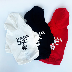 Nueva Sudadera con Capucha para Perro con Estampado en <span class=keywords><strong>Blanco</strong></span> y Negro de Bulldog Francés y <span class=keywords><strong>Schnauzer</strong></span> - Product Image 3