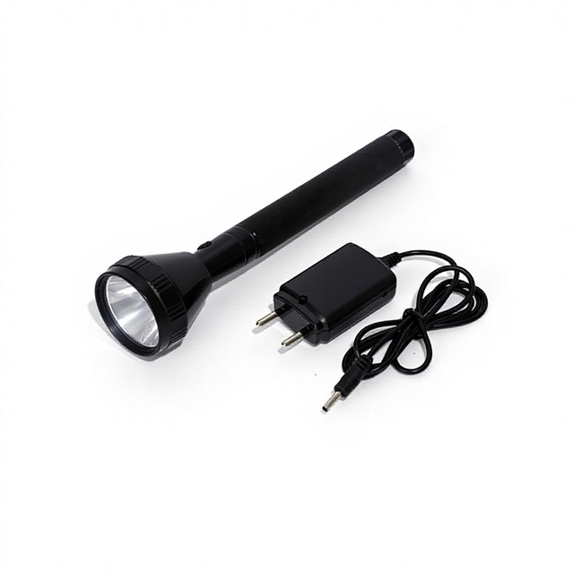 Factory High-lumen Spotlight Aluminum White Flashlight USB Charging LED Flashlight Remote Flashlight Ultra-bright Flashlight