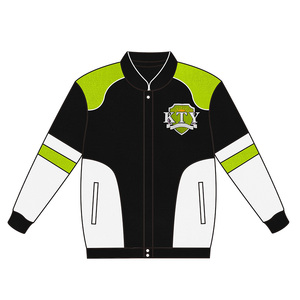 Abito da corsa personalizzabile ispirato alla <span class=keywords><strong>fratellanza</strong></span> cappotti maglieria da uomo ricamati larghi Casual da equitazione Moto maglione di cotone - Product Image 1