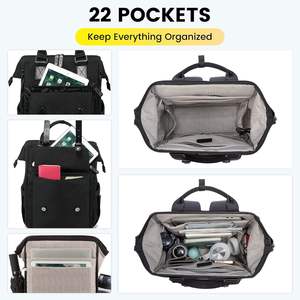 Free sample Design School <b>Backpacks</b> Customized Logo Laptop Bag Office/Sports Oxford Black Man USB <b>Waterproof</b> <b>Backpack</b> - Product Image 4