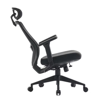 Chaise de bureau exécutive moderne de haute qualité pour usage domestique, couleur personnalisée, design ergonomique en maille, pivotante, réglable en hauteur, en nylon