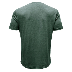 เสื้อยืดคอกลมแขนสั้นและคอเฮนลี่ย์ทำจากโพลีเอสเตอร์/ ผ้าฝ้ายขายส่ง - Product Image 5