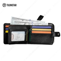 TILONSTAR TVW130, venta al por mayor, moda, monedero plegable, organizador de documentos para mujer, tarjetero, billetera RFID de lujo